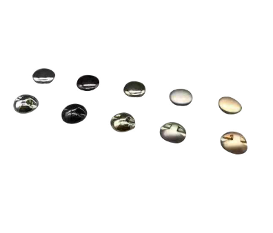 Long bright alloy button decorative four-button zinc alloy environmental protection button 15mm thumbnail