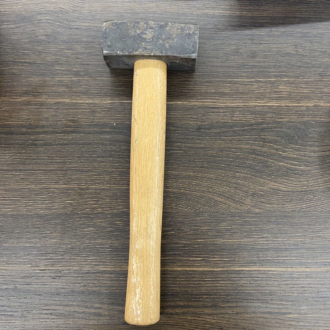 木柄石工锤 四角方锤 木柄石工锤铁锤 方锤子建筑工具