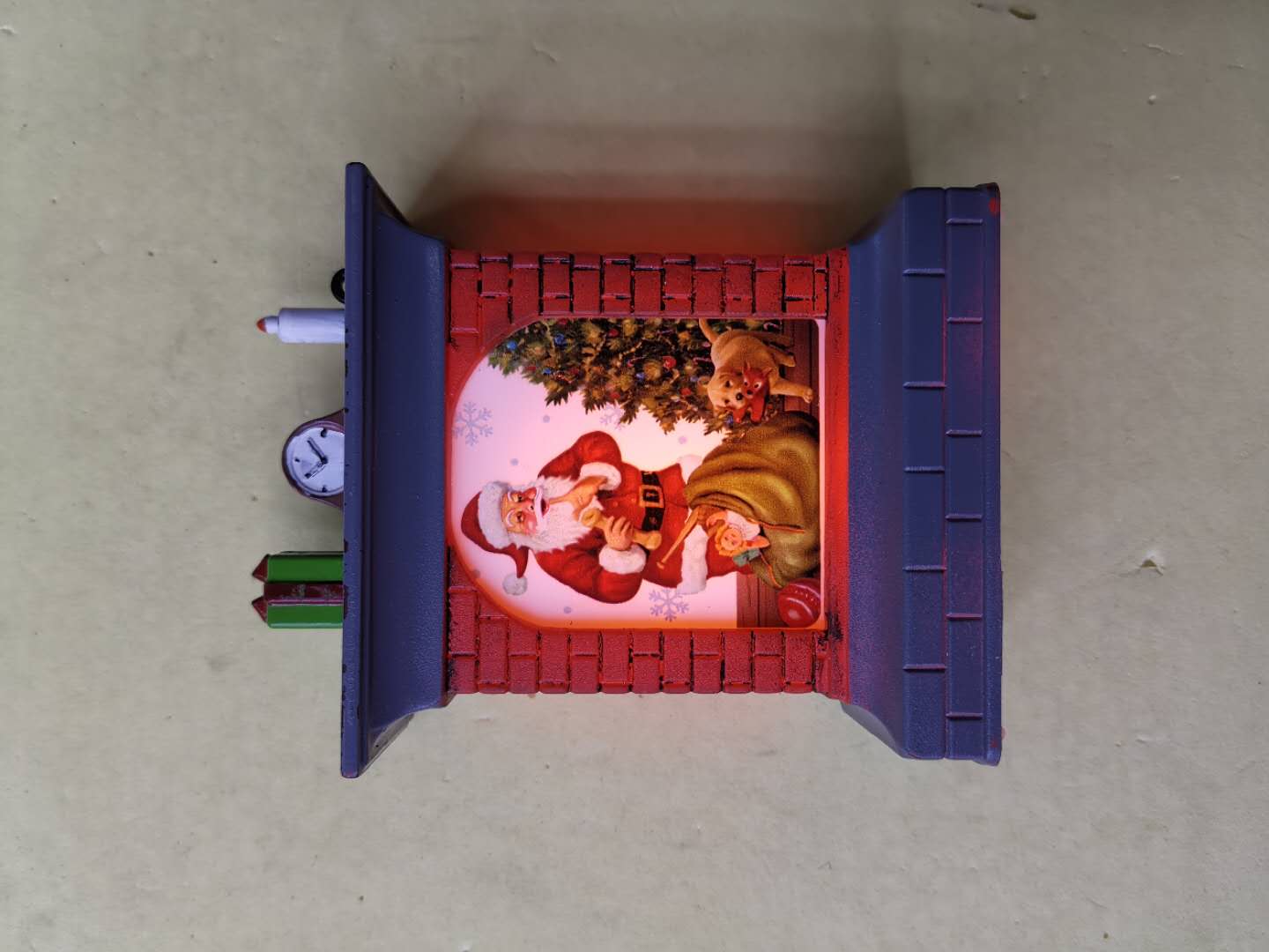 新款LED爆款小夜灯装饰灯圣诞灯小壁炉