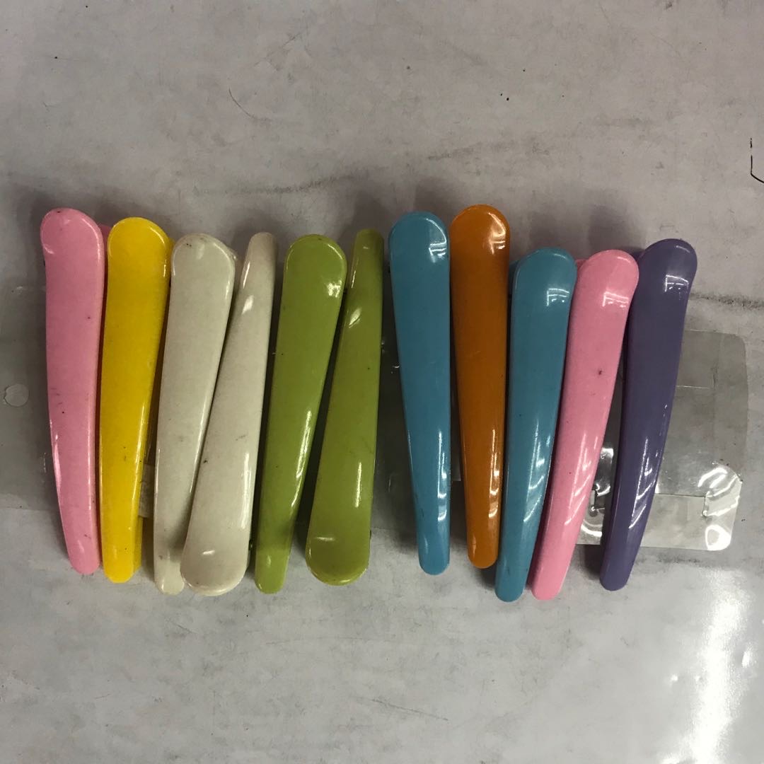Korean hair accessories adult beak clip large duck beak clip top clip one clip bangs clip edge clip barber shop clip thumbnail