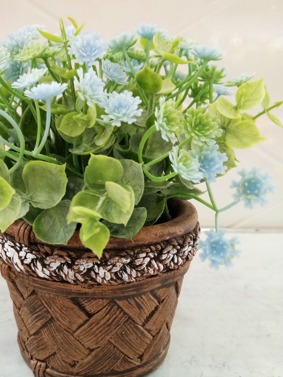 厂家直销新款正品仿真花盆景家居装饰：BZ-818细节图