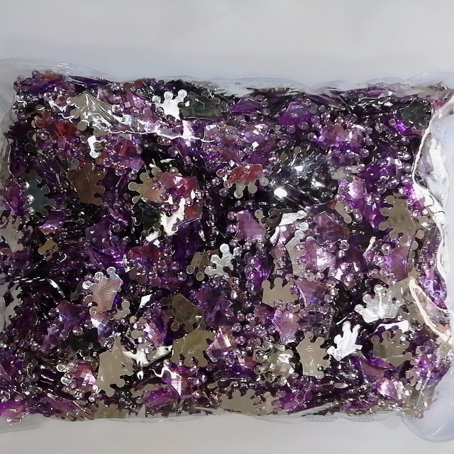批发皇冠多色欧美19mm亚克力钻DIY饰品配件