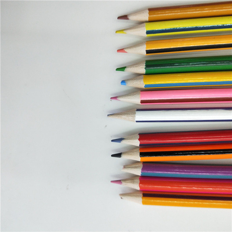 Tianbo Stationery High-End Thick Triangle Color Pencil 12 Color Jumbo, Multiple Styles Can Be Selected, details Picture