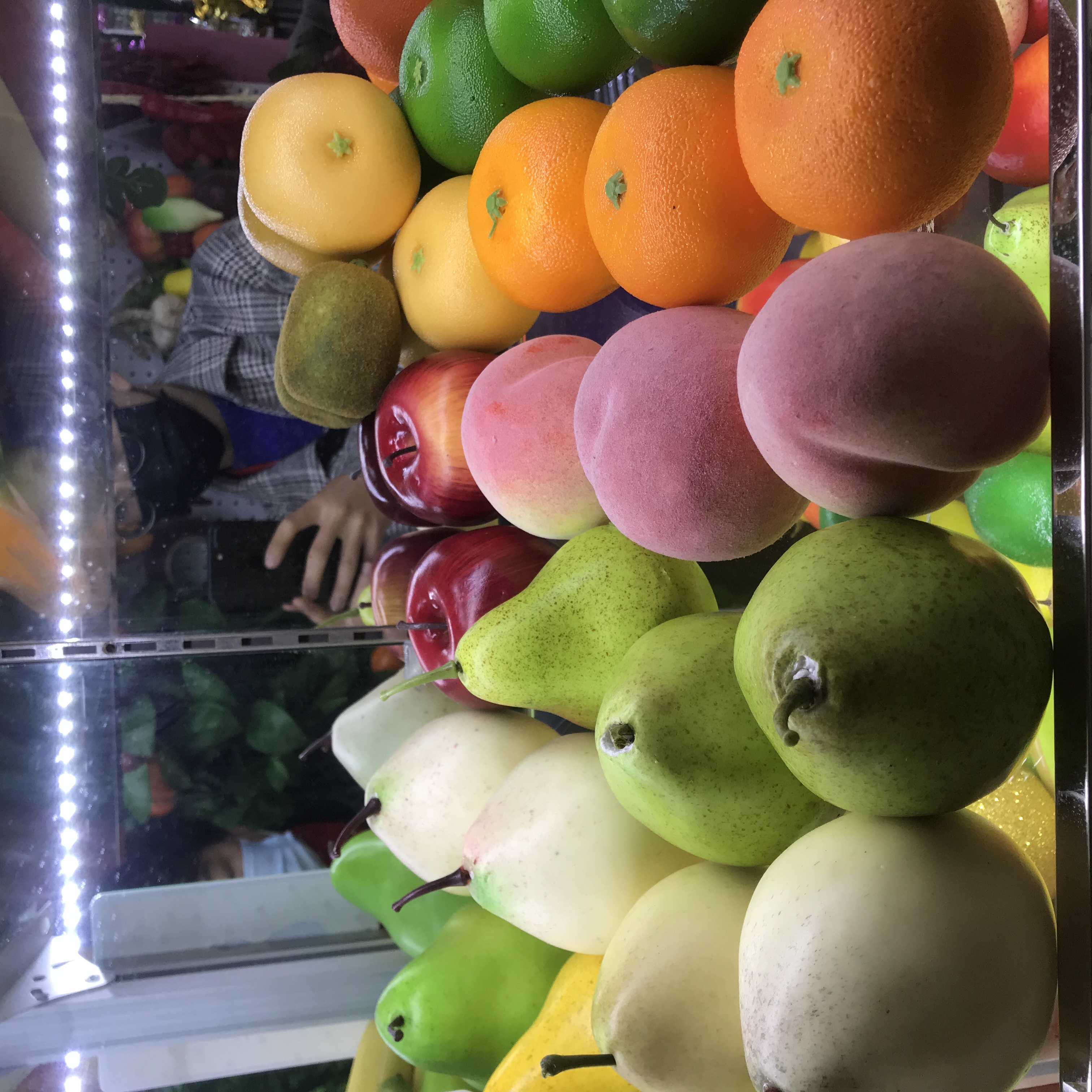 仿真水果红苹果绿苹果蛇果香梨雪梨橘子柠檬猕猴桃假水果室内装饰摆件图