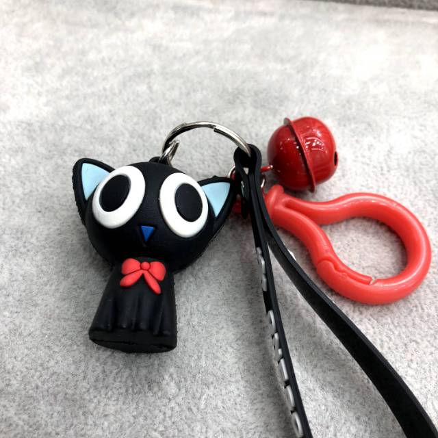 Schoolbag pendants, Instagram trendy little figurines, popular keychains, creative and personalized car key pendants, cute for girls Specification image