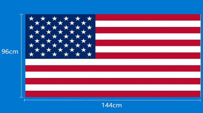 4号委内瑞拉旗帜世界各国国旗有货国旗四号90X150厘米