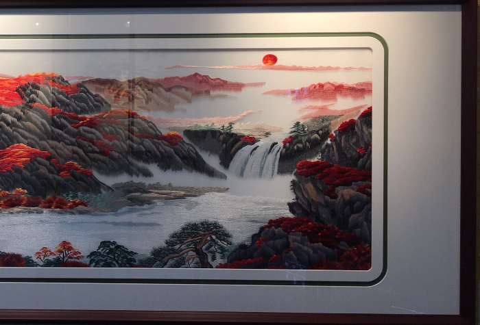 装饰画/挂画/装饰画客厅/客厅画欧式/卷轴细节图