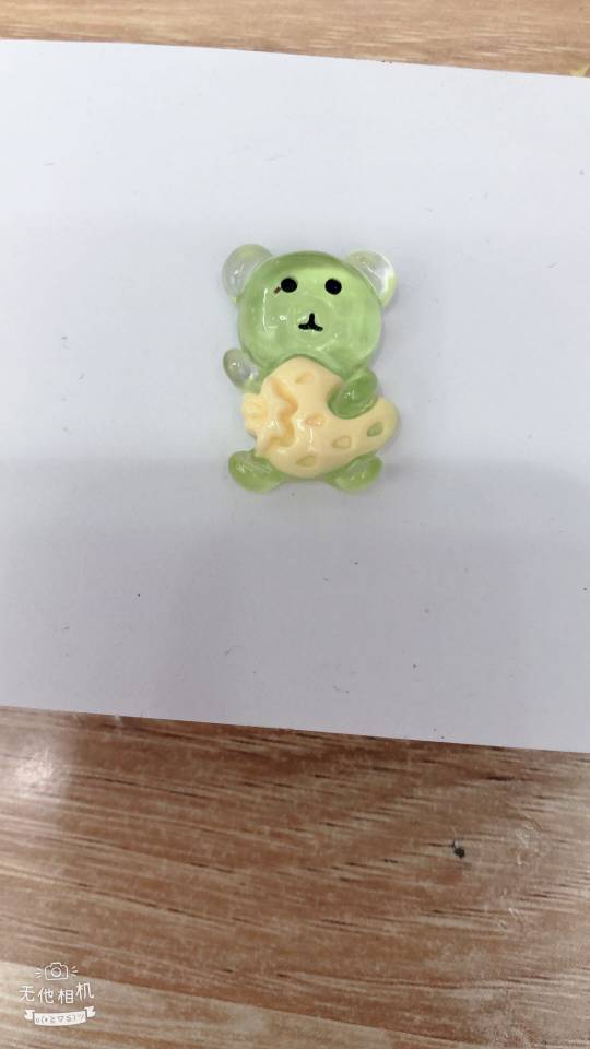 树脂DIY卡通小熊饰品配件