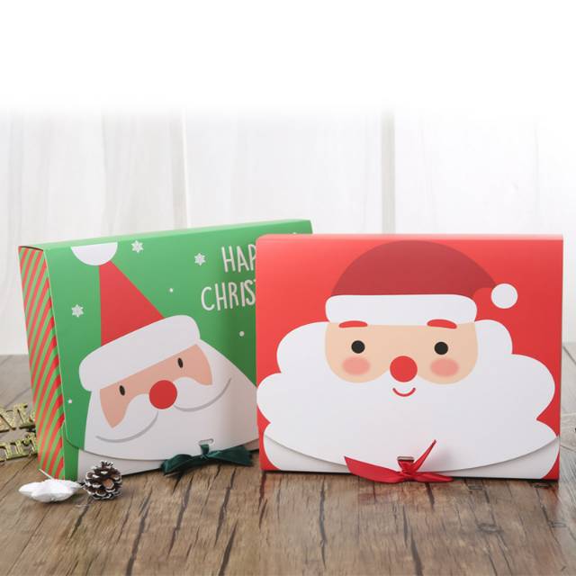 圣诞礼盒礼品盒礼物盒韩式礼盒批发小号圣诞节礼品包装盒详情图3