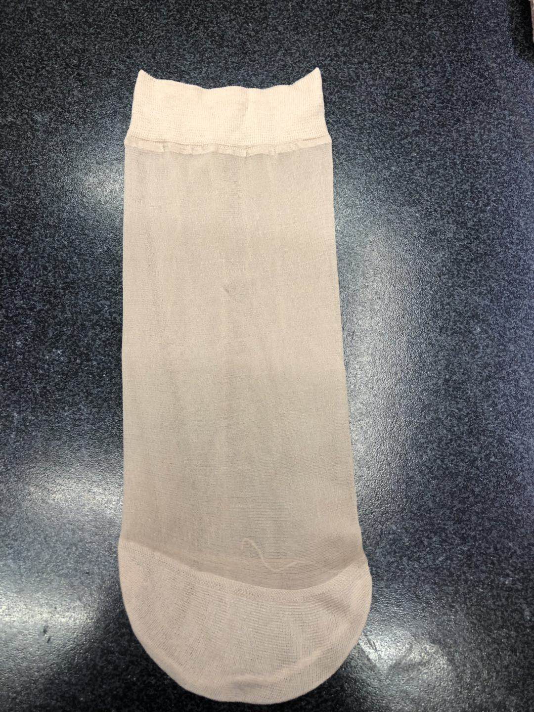 女士薄款超弹短钢丝袜细节图