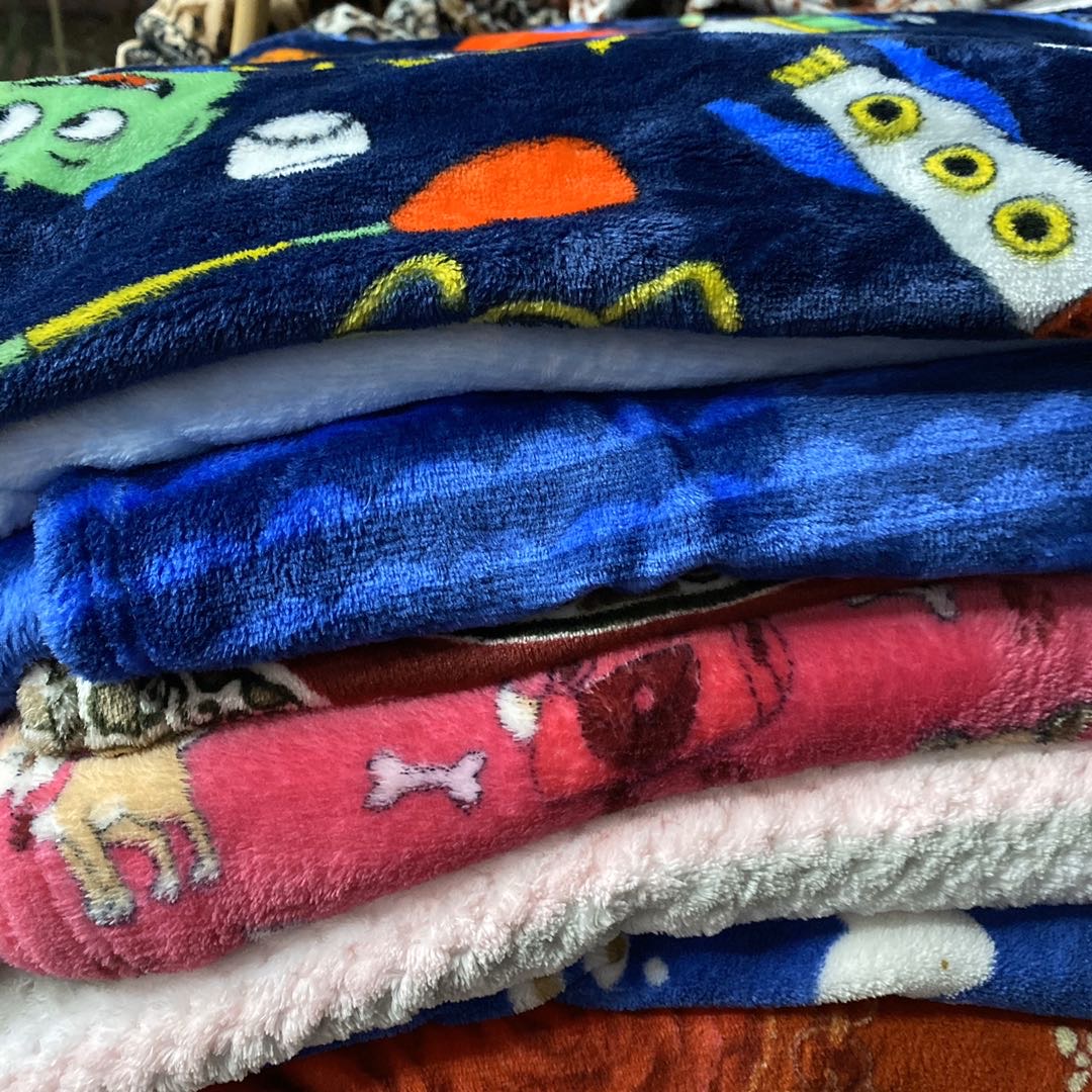 Children's Printed Cartoon Fleece Blanket details Picture