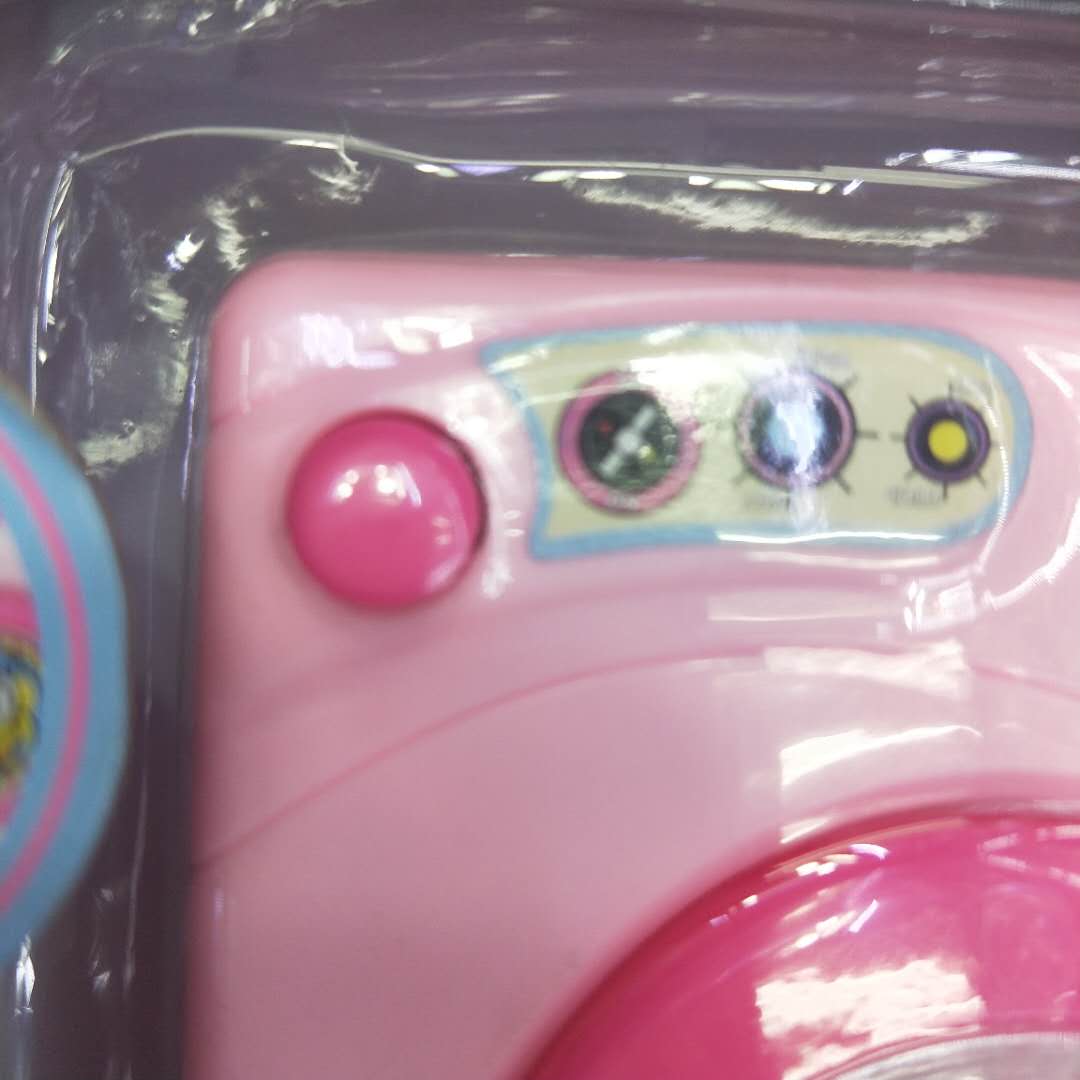 迷你家电洗衣机玩具角色扮演女孩儿童过家家玩具细节图