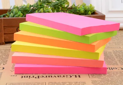New Creative Fluorescent Note This Japan And South Korea Sticky Note N Times Sticky Note Paper Factory Wholesale