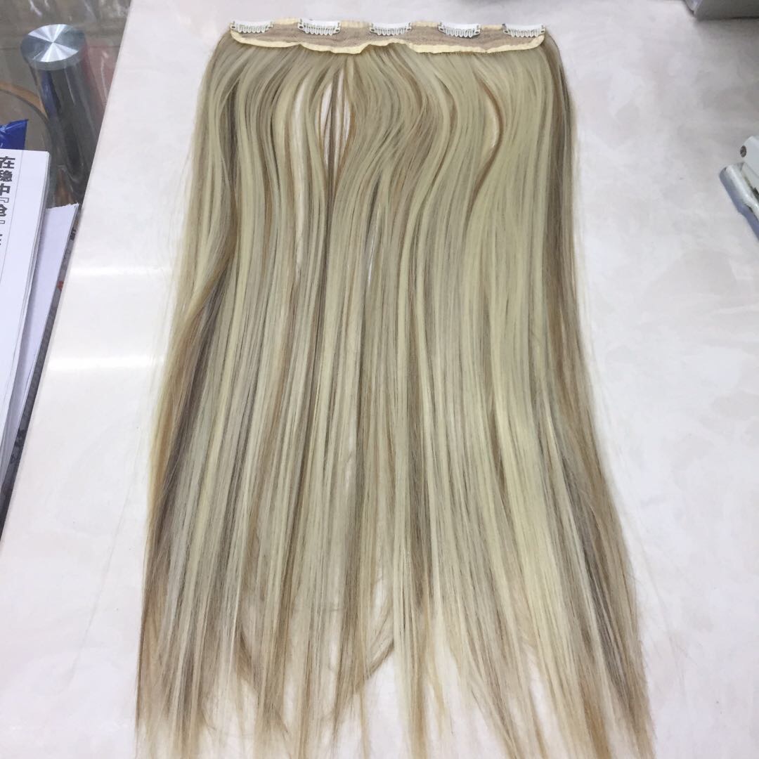 工厂直销欧美时尚假发头套仿真发直发长发