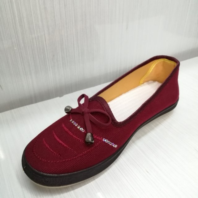 New Cloth Shoes Women Work Field Work Anti-Slip Wear-Resistant Soft Sole Single Shoes Rubber Shoes Tendon Sole Shoes For The Elderly details Picture
