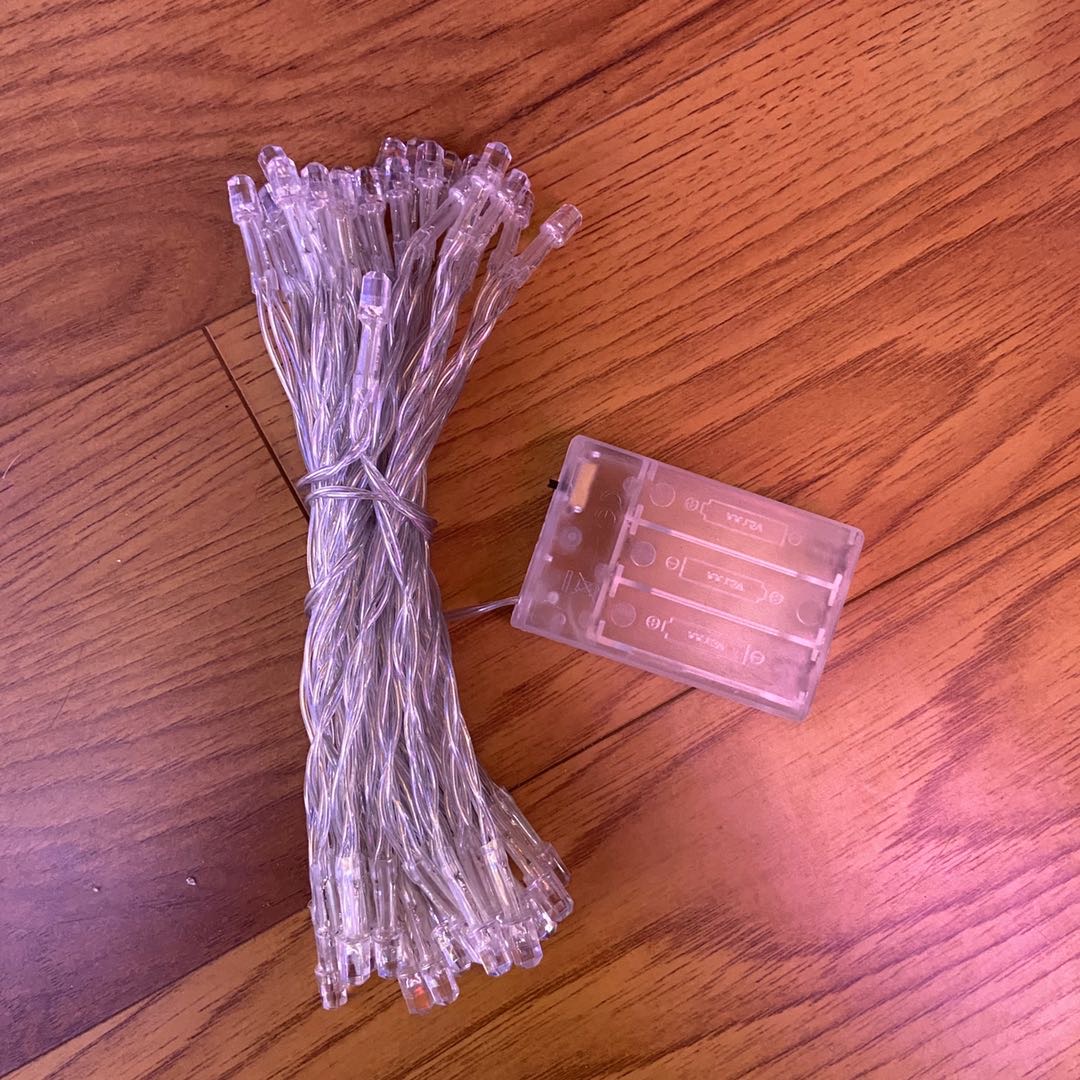 LED color lights, flashing lights, string lights, battery-powered light strings, outdoor waterproof Christmas small color lights, festival and wedding decorative lights