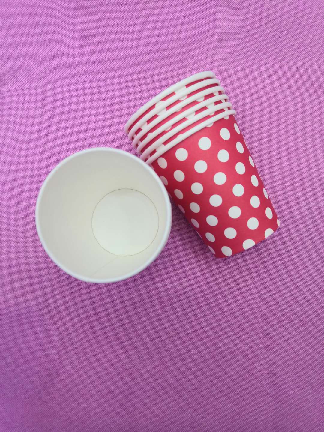 一次性印点纸杯水杯杯子生日节庆派对用品批发产品图