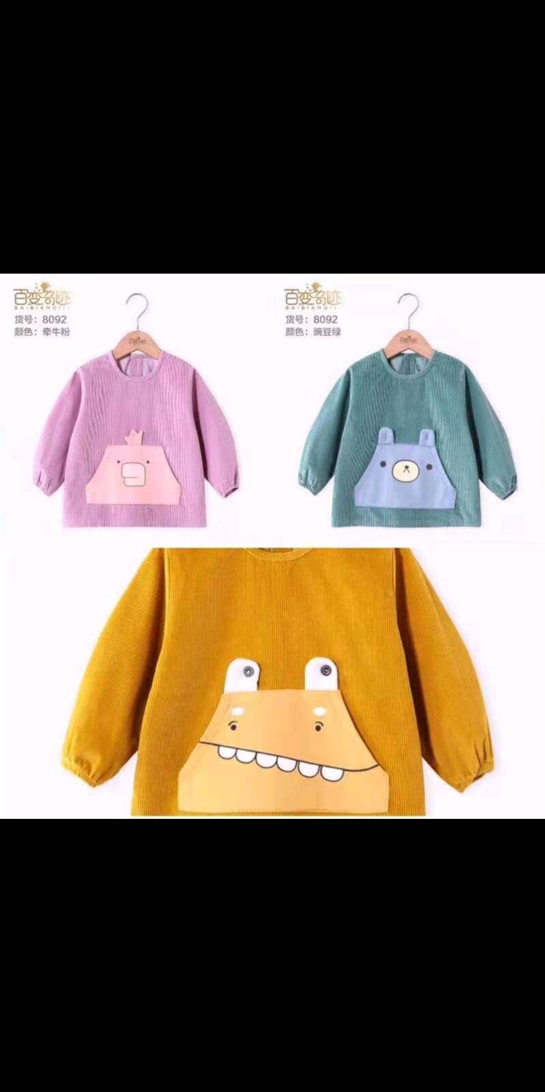 Children Cover Clothing, Food And Clothing Waterproof Saliva Towel Version Comfortable Wholesale Details Specification drawing