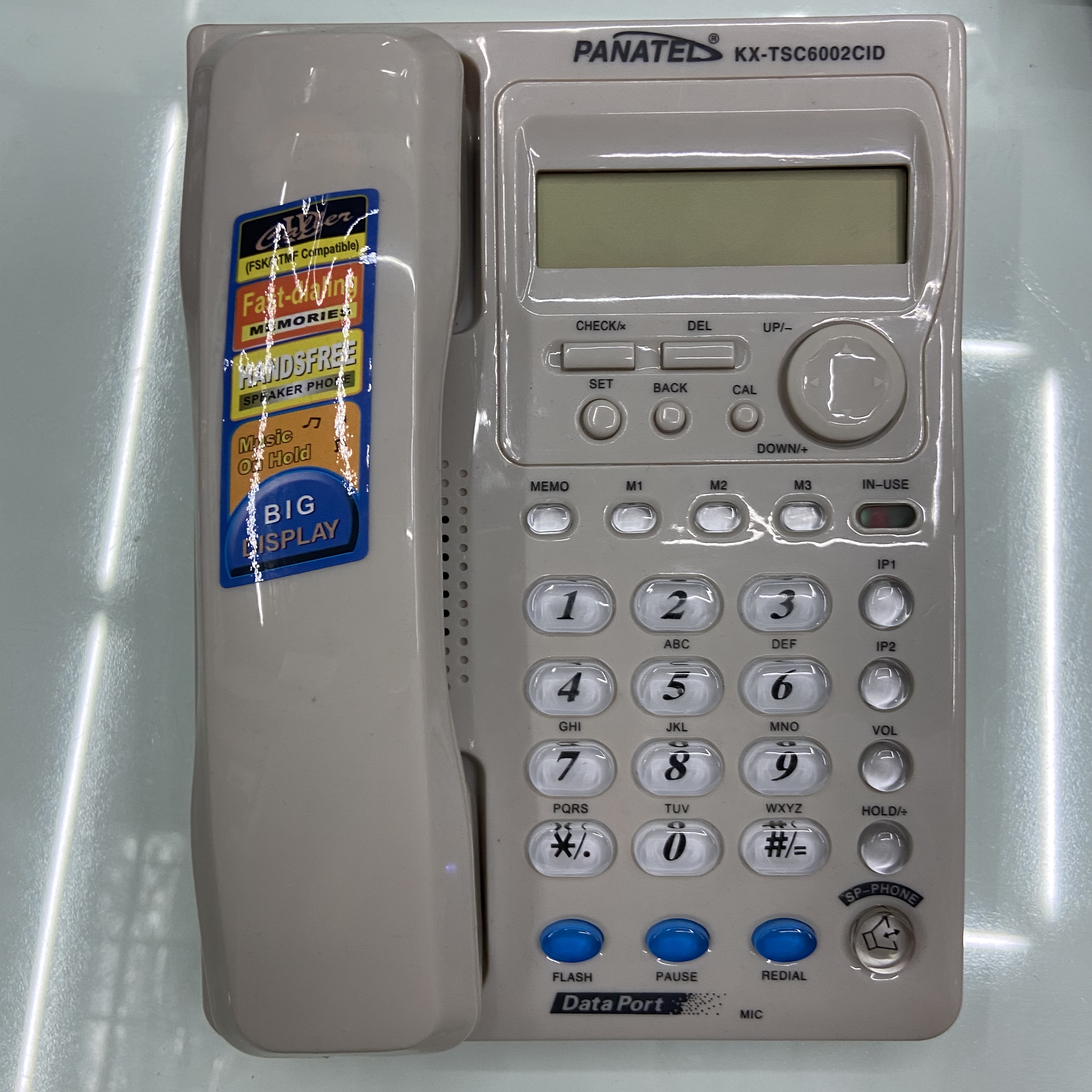 Telephone landline telephone office home business telephone battery free caller ID landline telephone