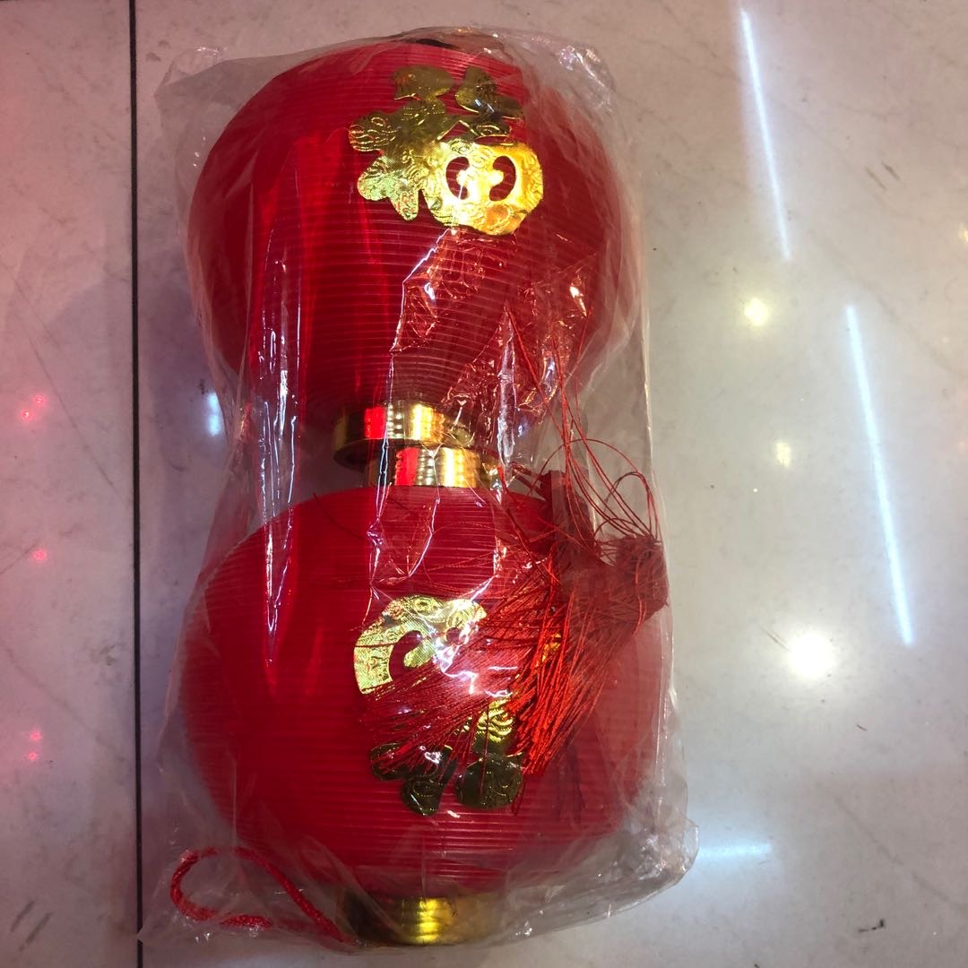 Small red lanterns, wedding celebration, New Year round lanterns, No. 30 lanterns, red lanterns, opening decoration, scene arrangement, paper lanterns Specification image