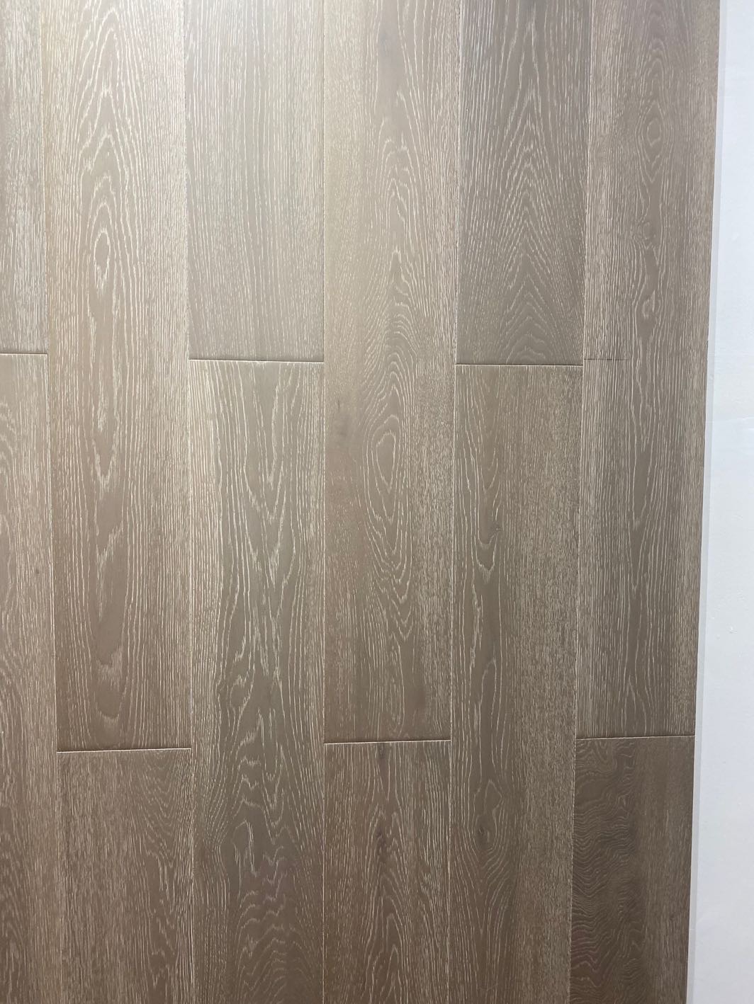 莫干山纯实木地板家用卧室客厅木地板实木系列白栎木仿古系列产品图