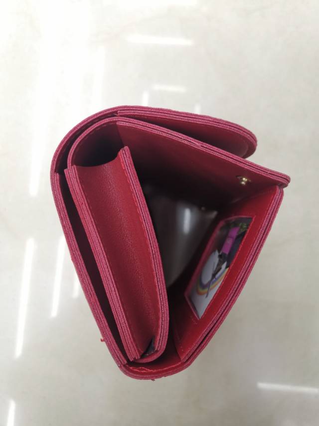 韩式简约纯色手拿大容量卡包女士手拿包皮包钱夹产品图