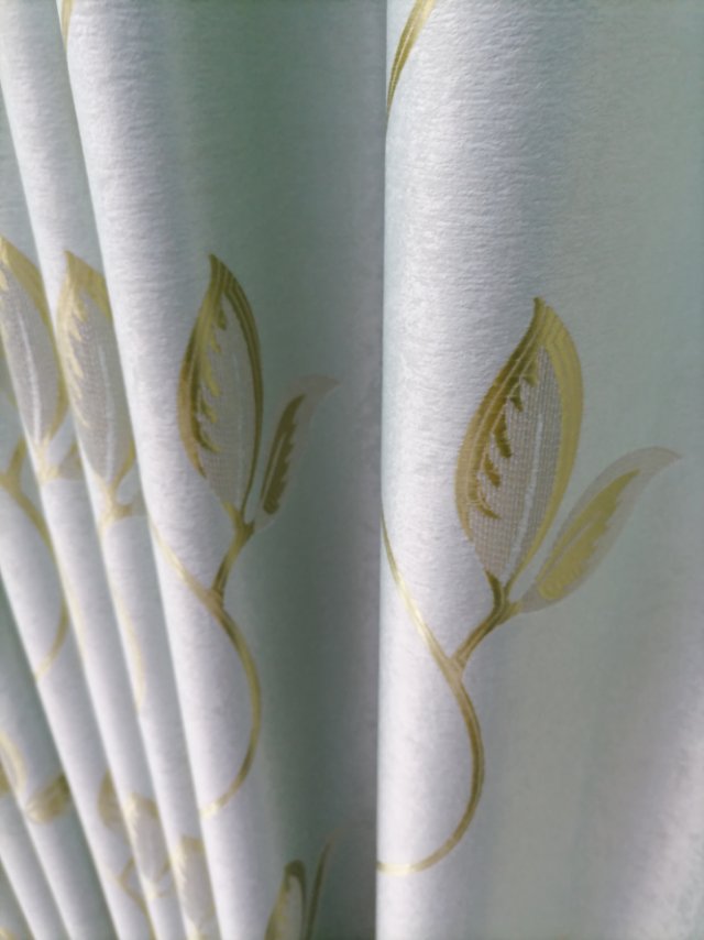 Shading Cloth Curtain Cloth Finished Solid Color Simple Living Room Custom Heat Insulation Shading Rental Specification drawing
