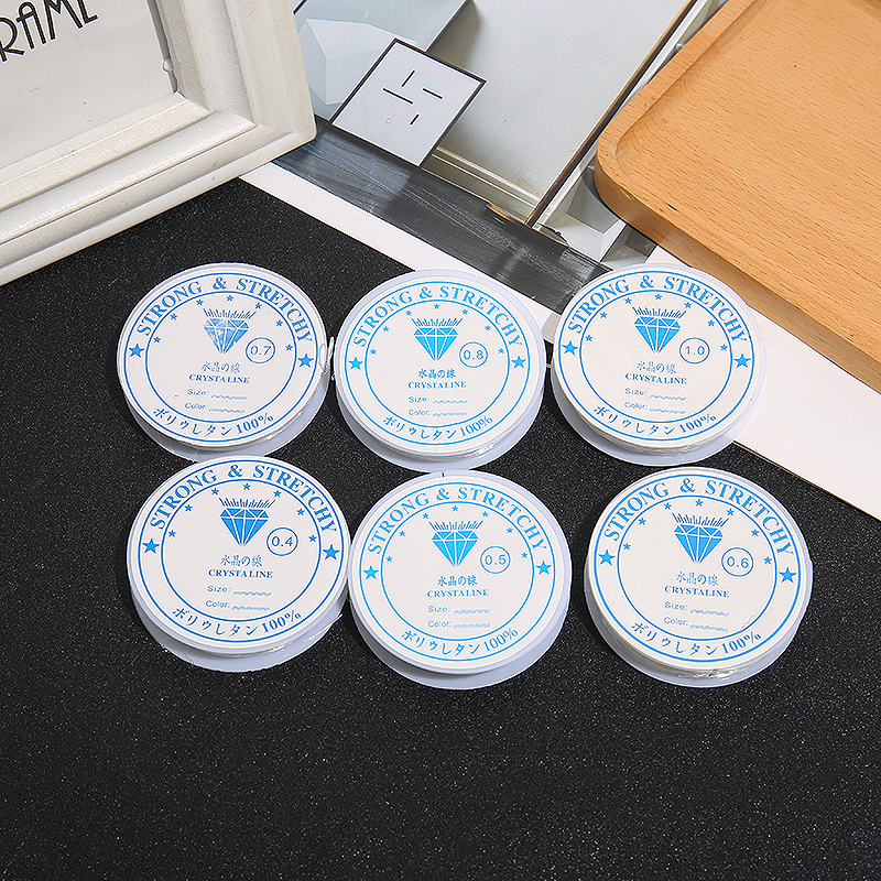 "National Trend - 1000-meter crystal thread for Korean jewelry accessories. details Picture