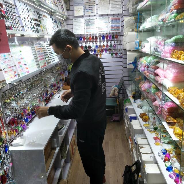 Houxiu crystal glass jewelry describe pic - 1