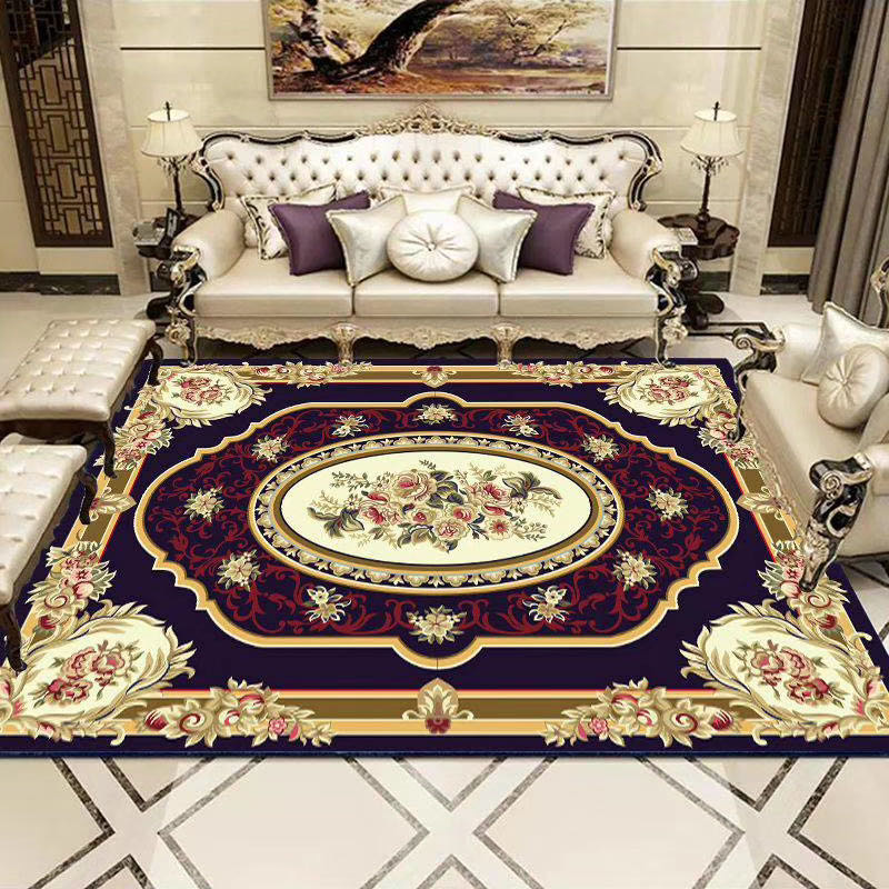 欧式客厅卧室用超柔迪拜毯地毯礼拜毯详情图2