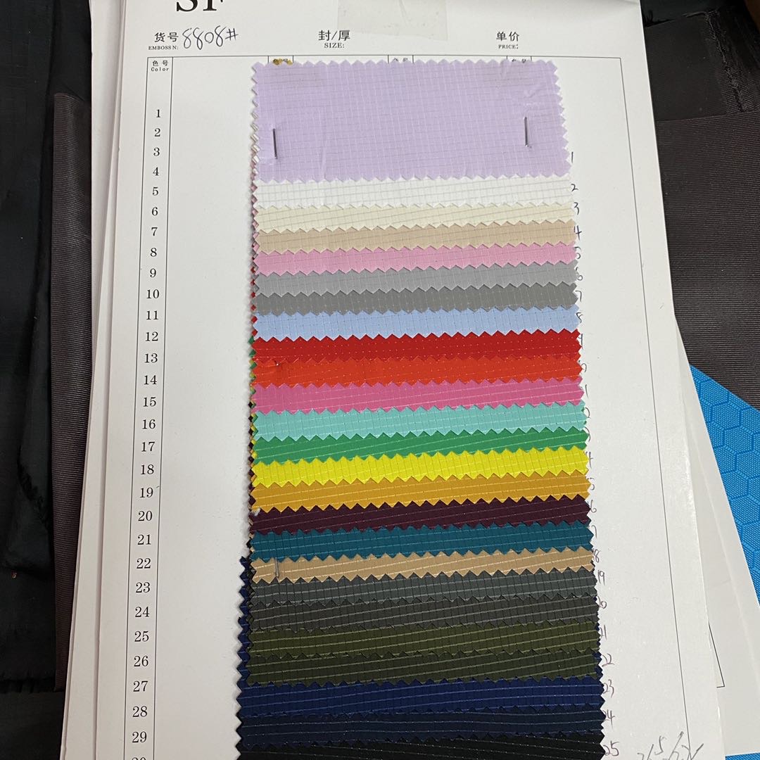 涤丝纺防水布料 210T平纹涤纶布 帐篷里布箱包涤纶面料现货批发