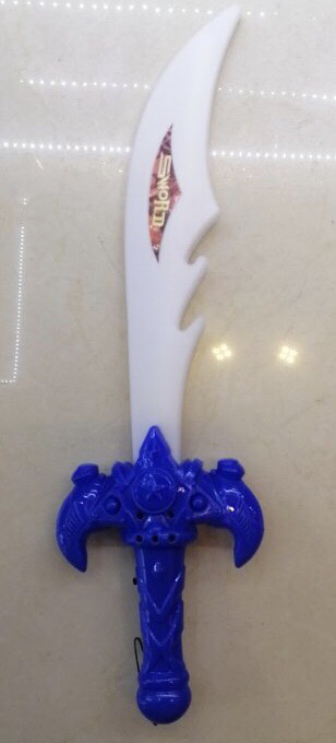 热卖儿童玩具刀 电子闪光刀剑 发光伸缩剑四节闪光棒厂家细节图