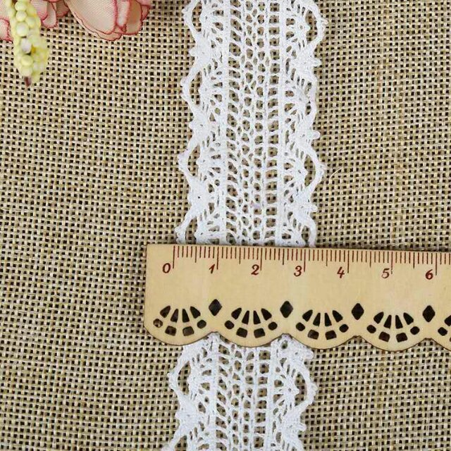 花边批发锦纶花边精品面料花边新款涤纶花边细节图