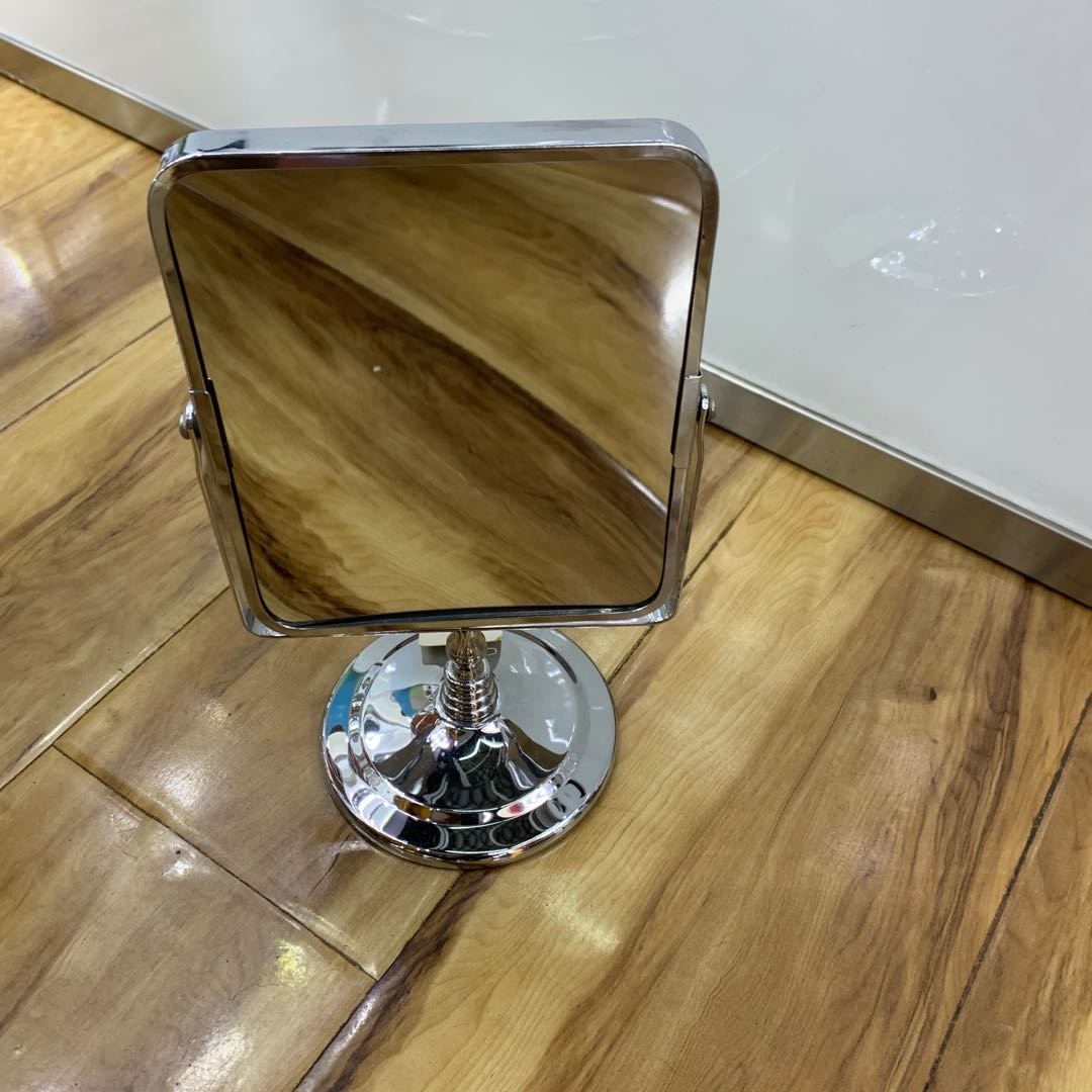 欧式台式化妆镜包邮8寸大号桌子双面镜放大镜子公主镜美容梳妆镜