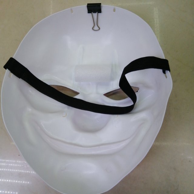 万圣节小丑面具塑料面具产品图