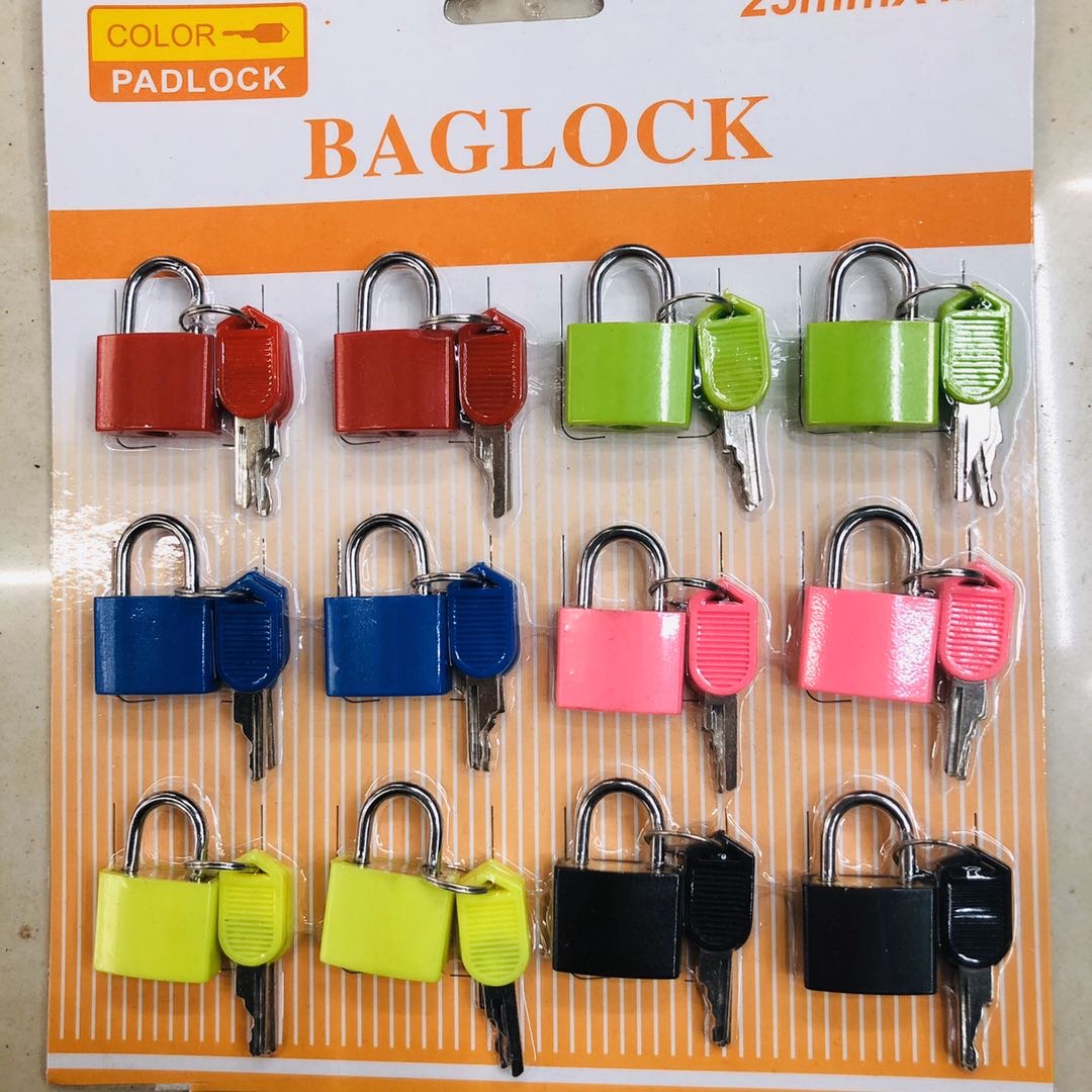 Factory direct sales of cabinet locks, padlocks, color locks, casing locks, and small color copper locks Specification image
