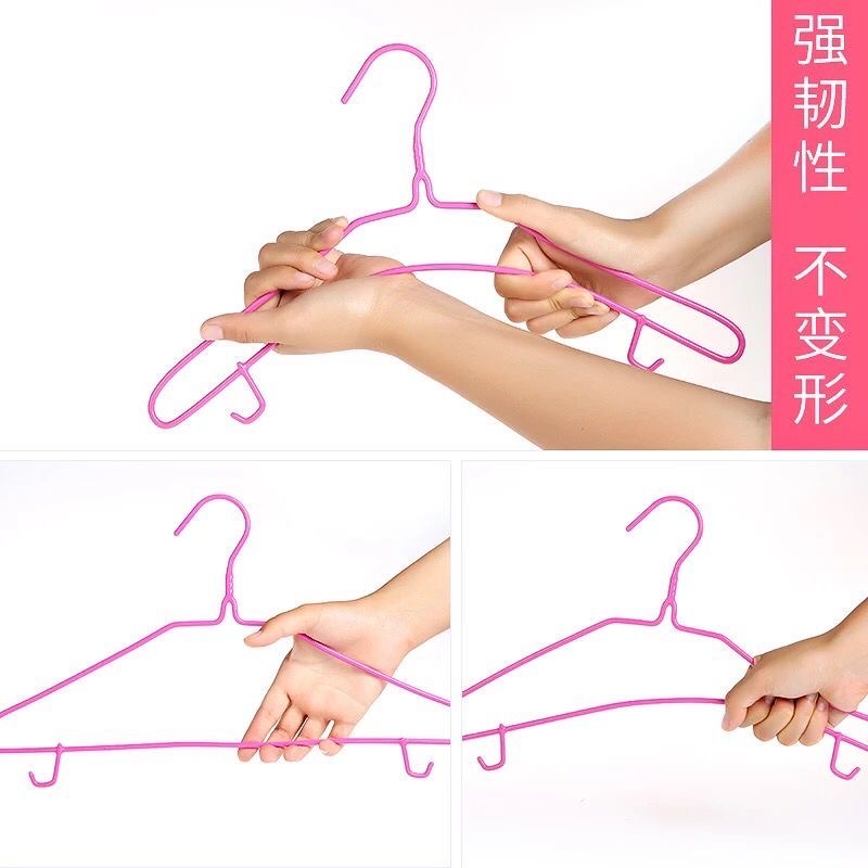 [Adult Thick Coat Hanger 50 Pieces] Adult Household Non-Trace Clothes Rack Clothes Support Children Clothes Hanger Support Clothes Rack Specification drawing