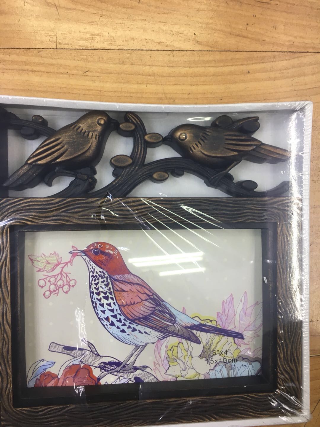 中式复古木质相框做旧相架低调奢华定制细节图