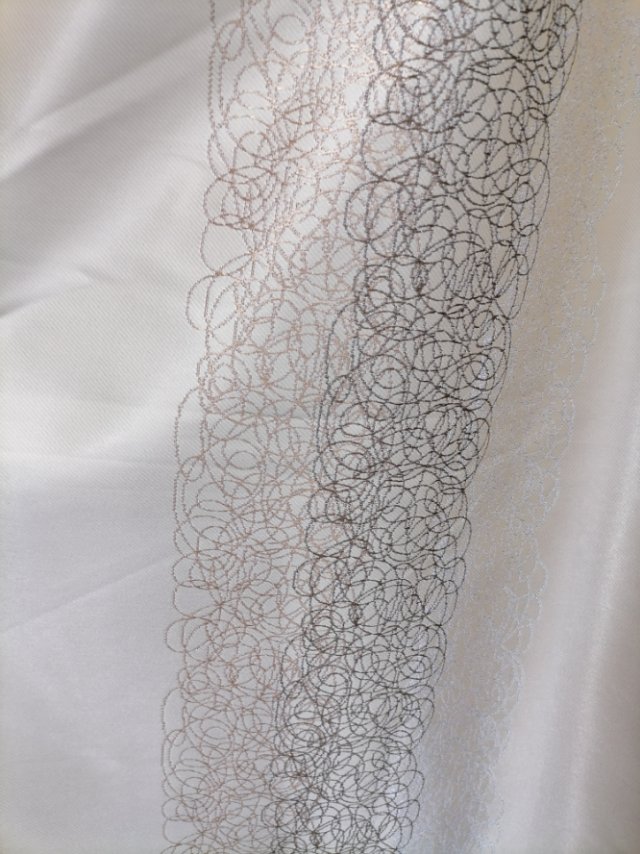 Jacquard fabric, curtain fabric, solid color, simple and suitable for living room rental, foreign trade details Picture