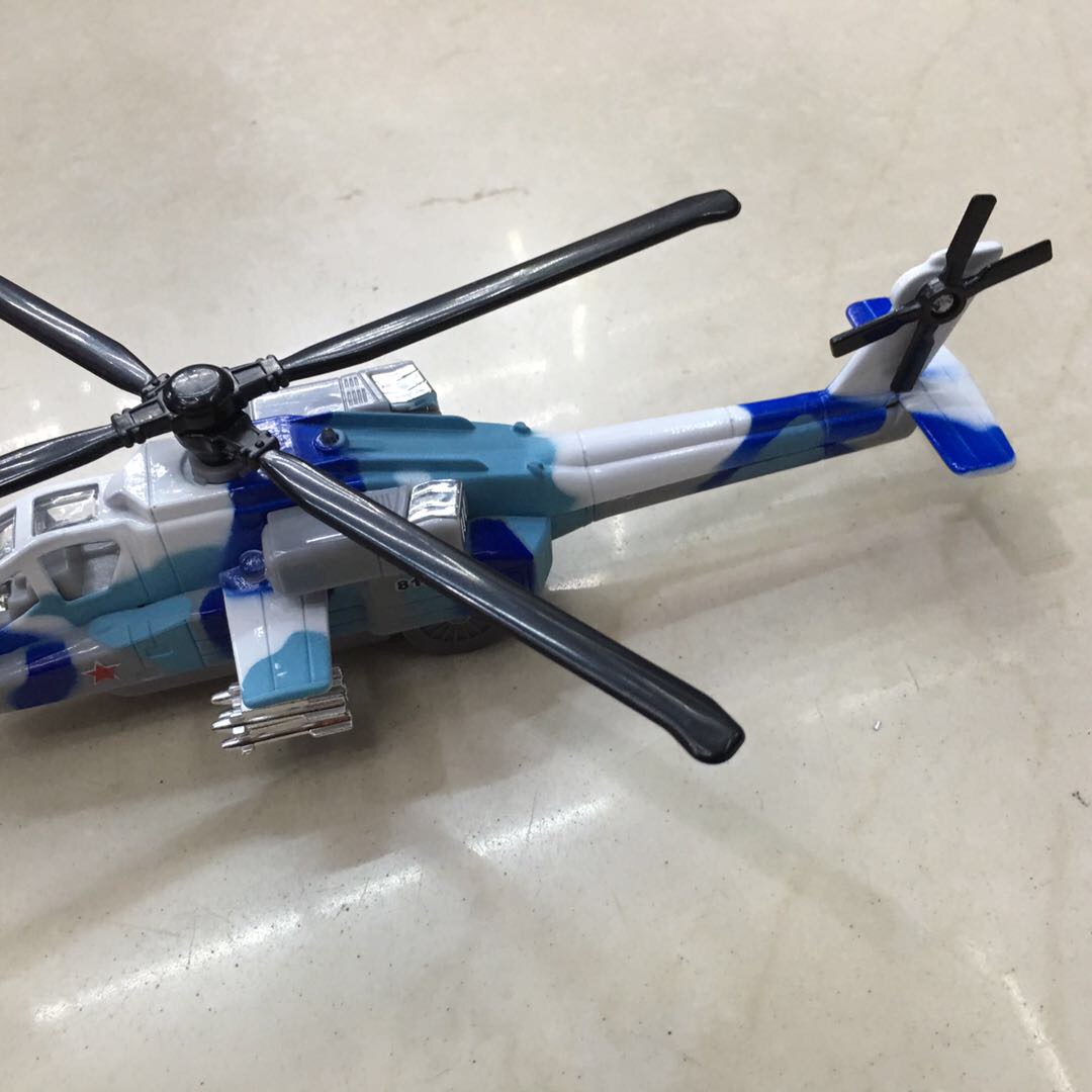 Alloy rebound helicopter children's toy Specification image