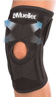 SBR运动护膝加硅胶防护垫健身房戶外活動都可以产品图