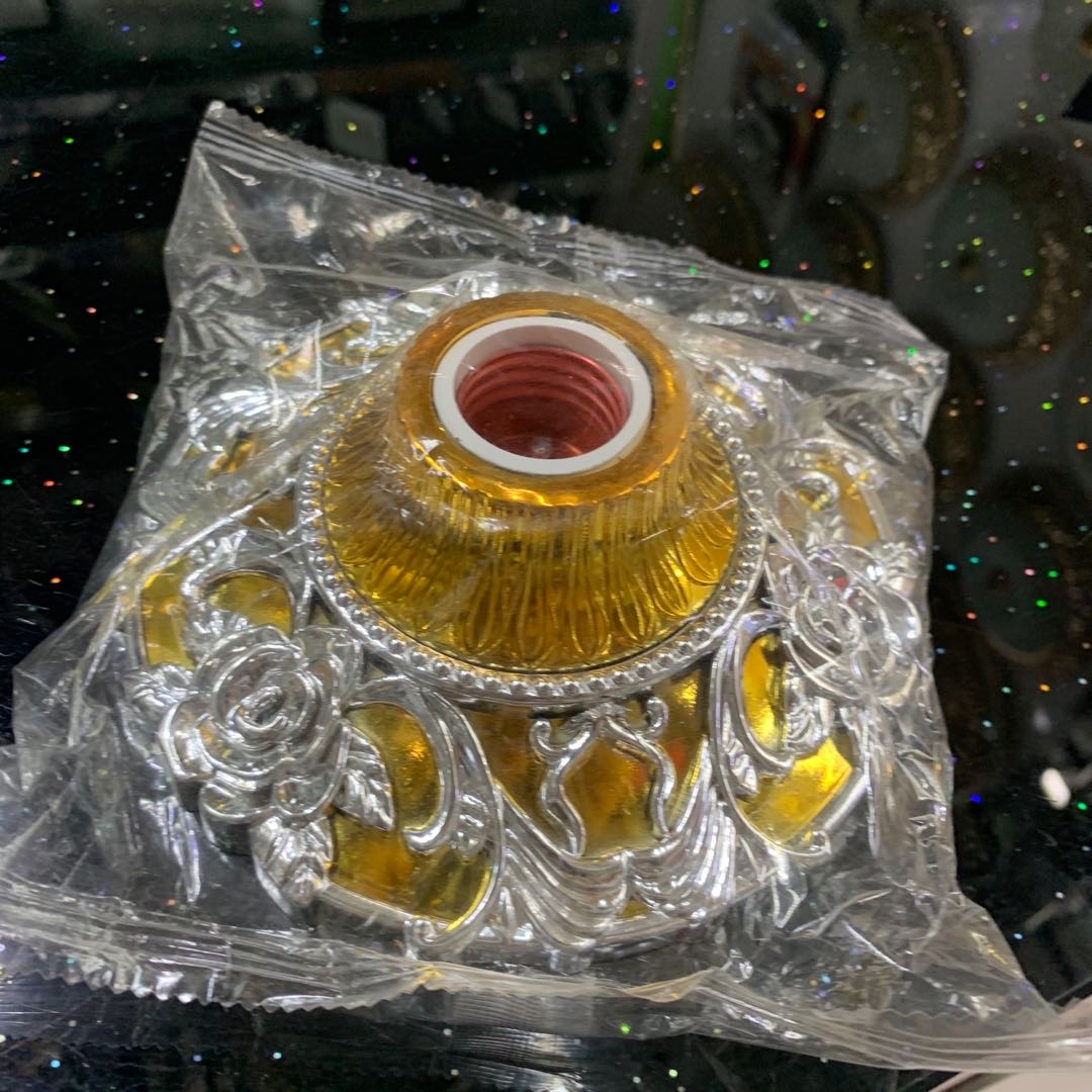白金色吊灯头挂灯头机床灯头产品图