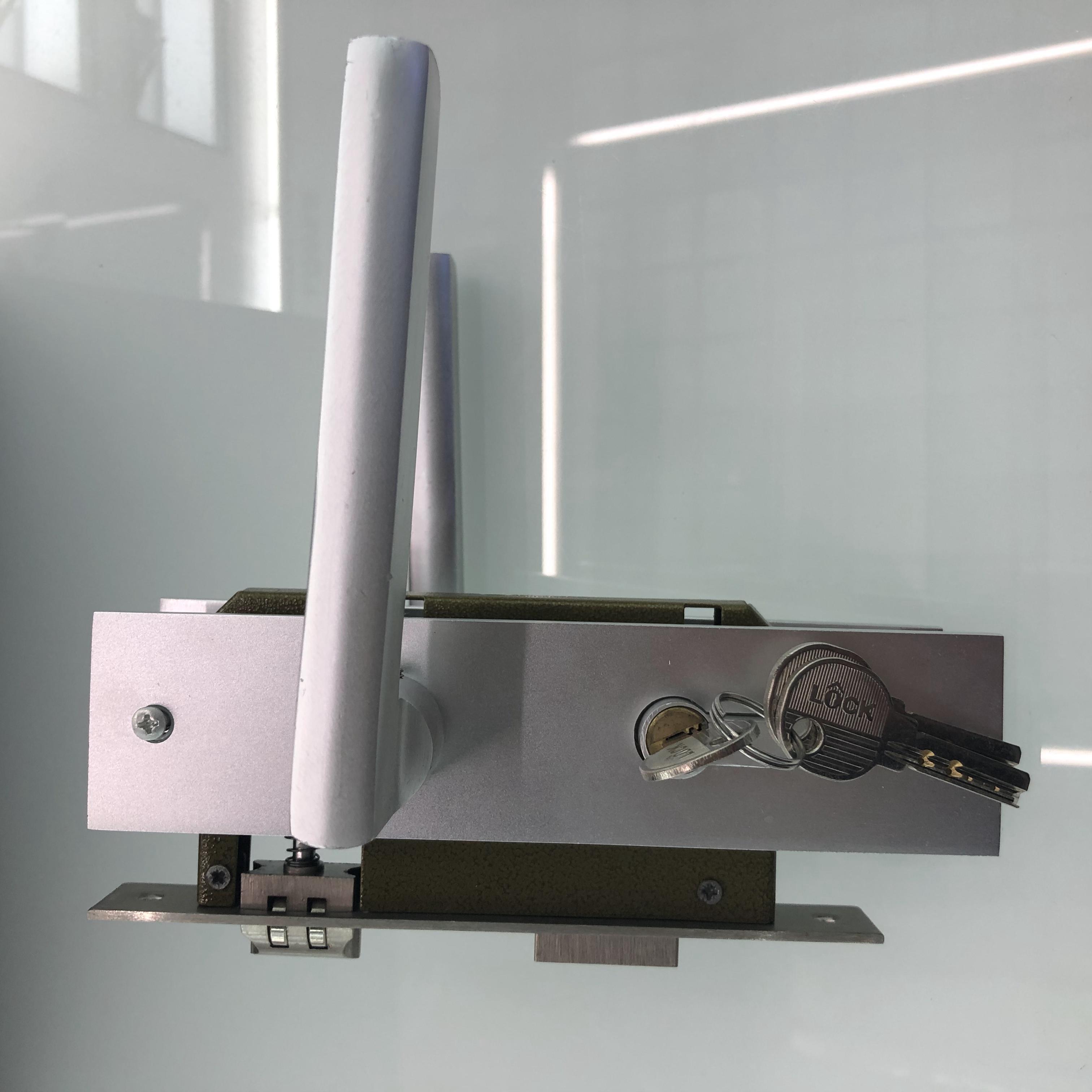 Aluminum alloy door lock, hand lock, door lock thumbnail