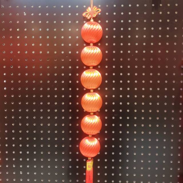 No. 8 Water Wave Mercerized Ball Six Series Hanging Fringe