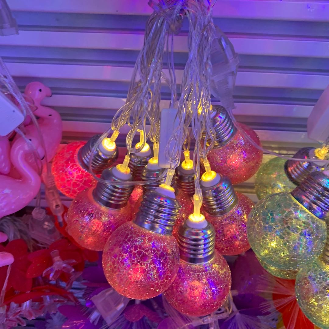 家用表演舞台小灯泡版串灯LED灯圣诞灯饰气氛派对