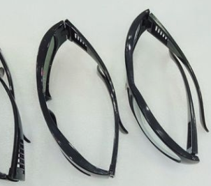 Labor protection flat light welding glasses, windproof glasses, men's and women's flat light sunglasses Specification image