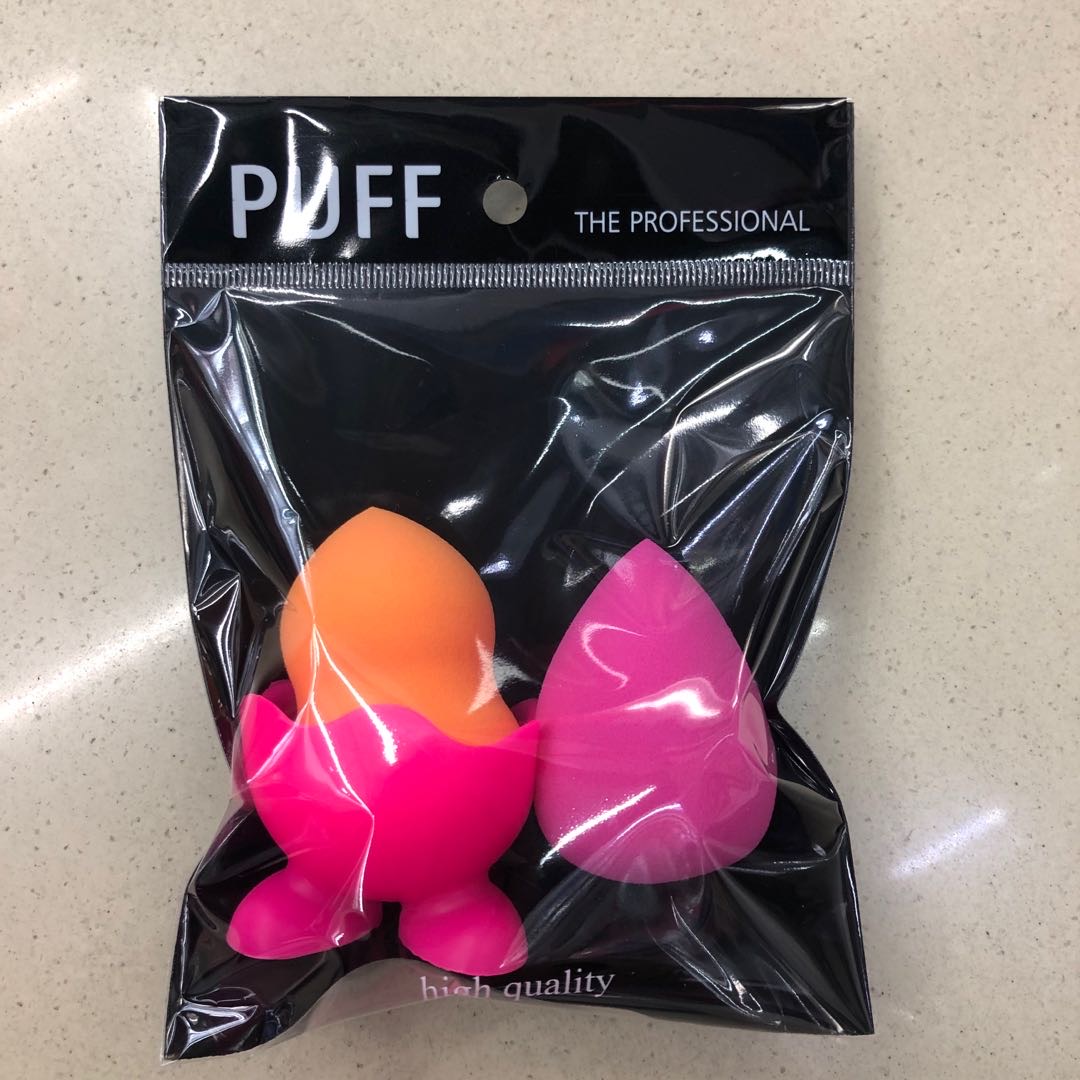 袋装亲水性3D粉扑美妆蛋不吃粉易上妆海绵粉扑美妆蛋粉扑