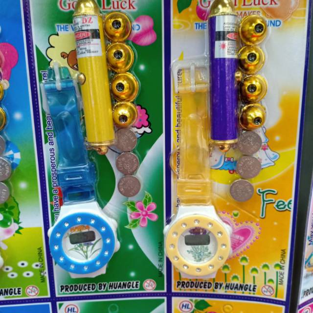 Laser light band children's watch details Picture