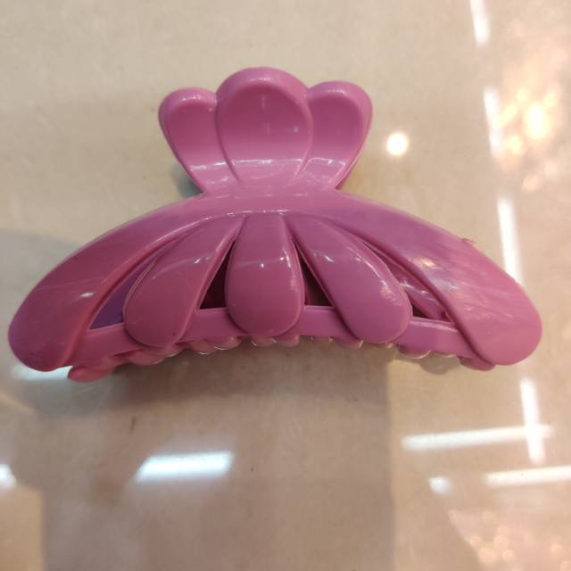 洗澡发夹女韩国发抓夹洗澡抓夹 花朵个性小清新马 尾夹发卡成人盘发夹子