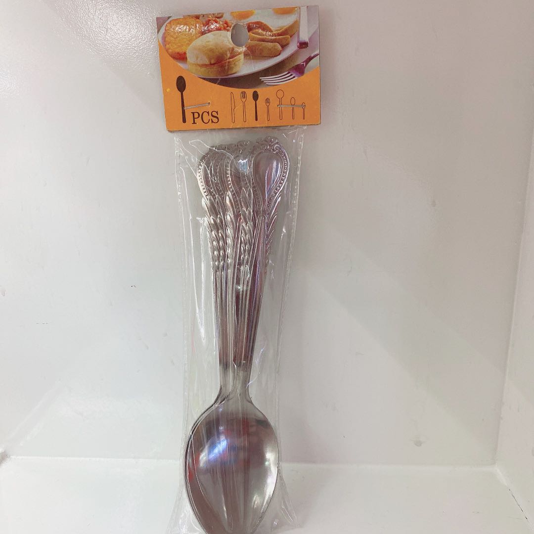 不锈钢咖啡勺网红樱花勺小勺子创意甜品勺可爱搅拌勺产品图